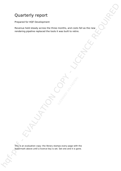 First page of The evaluation watermark