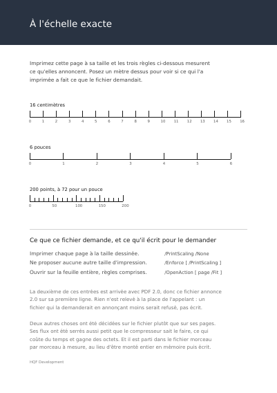 Une feuille qui mesure ce qu'elle annonce, première page